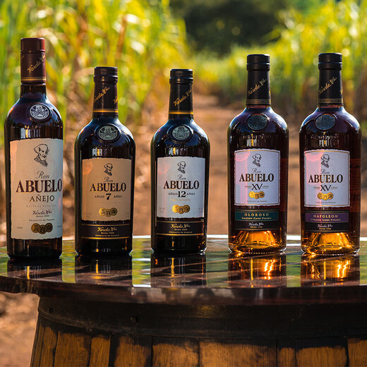 Grandpa rum Panama original bottle imported foreign wine Grandpa 7 years rum 750mL 1 bottle