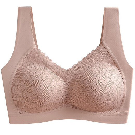 Modal Beautiful Back Back Sports Sports Sports para el sujetador sincronizado para mujeres reunidos con encaje de celebridades de Internet Breathable and No Wire Vest Style XL