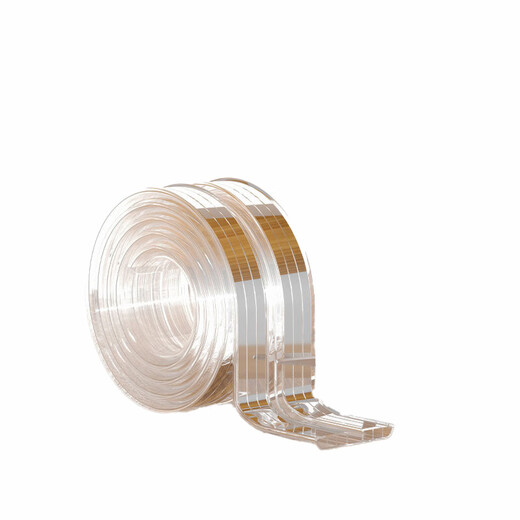 BFU hohl transparente Anti-Kollisions-Streifen Acrylkleber Haushalt Kinderecke verdickte Tischecke Anti-Kollisionslänge 2 m* Breite 68 mm