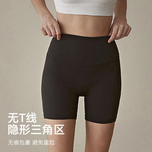 Xue Qianman yoga pants women's high-waist butt-lifting fitness pants three-point sports shorts professional yoga wear running and cycling pants
