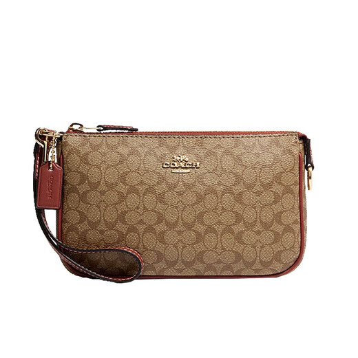 Entrenador (entrenador) Bolso de mujer, bolso de mahjong para mujeres, bolsa de teléfono móvil de muñeca, dar a la novia CE698 Caki Brown Wine Red IMS4L