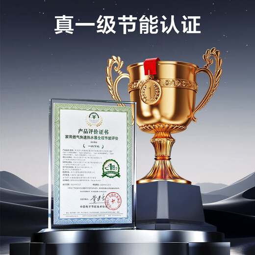 Haier (Haier) Consult customer service to get national subsidy First-level energy-saving gas water heater Natural gas 13/16 liters strong exhaust type boosted frequency conversion water servo constant temperature bath windproof and waterproof 16L wm5 boosted water servo + first-level energy saving