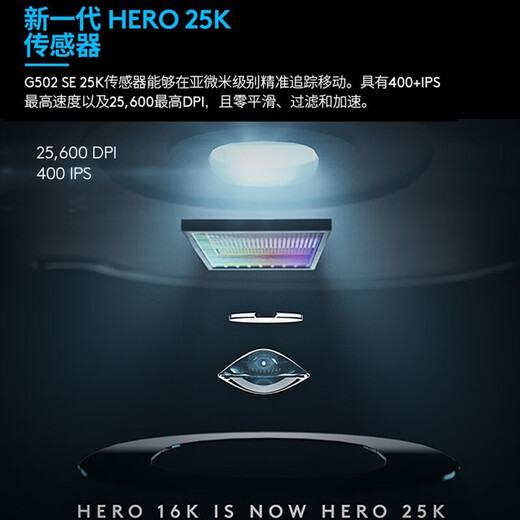 罗技（Logitech）G502Hero游戏鼠标 电竞有线鼠标 K845机械键盘 全尺寸办公游戏键盘 电竞游戏英雄联盟csgo键鼠套装 K845龙华红轴+G502Hero【键鼠套装】