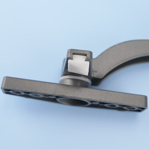 Hasdick Jingcang delivery window handle 50-type aluminum alloy single-point casement window handle outward-opening window 7-word window lock HKsq-149 dark gray left handle