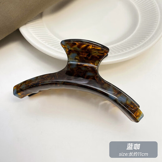 Xiang Wan Hair Clip Hair Clip Smudged Temperament Grip Clip for Women with Updo Hair on the Back of the Head Large Shark Clip High-end Hair Clip for Women