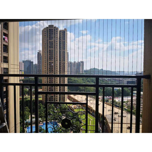 Jinding plus balcón red antirrobo invisible hogar 304 red protectora de alambre de acero ventana antirrobo barandilla de seguridad para niños instalación del paquete pago final