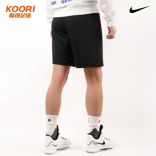 Nike (NIKE) Cool Football Nike Shorts Men's Sports Pants Running Basketball Football Breathable and Thin Fitness Training Pants BV6856-010 (Thin and light without pockets) L