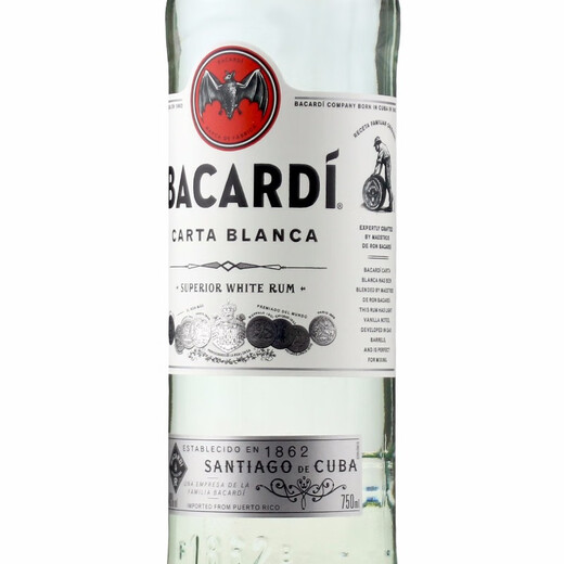 百加得（Bacardi）百加得（Bacardi）洋酒百加得朗姆酒 调酒 BACARDI RUM Mojito 白朗姆酒