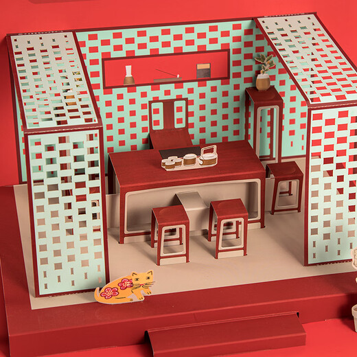 SHANG XIA Shang Xia Tea Yun Cheng Huan Yunnan Black Tea Arhat Cup Tea Accessories Red Can Gift Box 50g Business Gift New Year Gift Box Two Teas, One Cup and One Plate