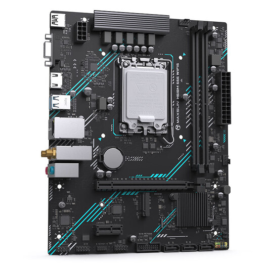 英特尔（Intel）12代酷睿CPU处理器 铭瑄H610主板CPU套装 板u套装 H610M 666 WIFI6 D4 i3-12100 盒装