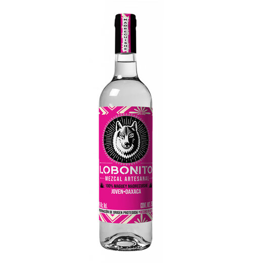 美狼（Lobonito）【原瓶进口】墨西哥梅斯卡尔龙舌兰洋酒调酒基酒 美狼卡尔文斯基龙舌兰 750mL 1瓶