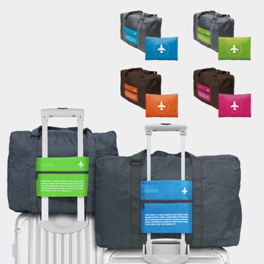 Zhunwu must-have artifact for business trips for men must-have study abroad storage bag medium normal version green