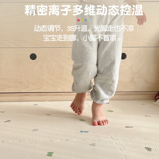 
Climbing (papa) Climbing Pad Thicken Floor Mat Foam Splicing Floor Mat Baby Climbing Pad Baby Thicken Household Colorful Candy [New Product Cute Super Sweet] Armor-free 6 pieces - 58*1.0cm (Send to custom inner bag - convenient to collect