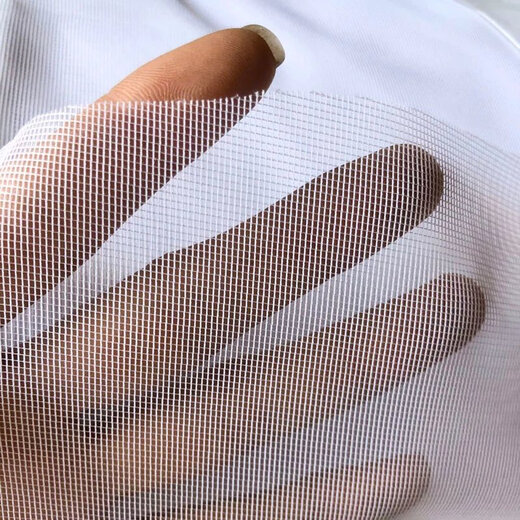 Warp knitted mesh cloth/fishing net cloth/fish tank isolation net/fish net bait bag cloth hexagonal mesh cloth black 2 mm mesh 2 meters wide