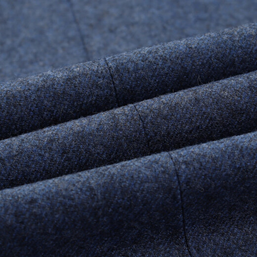 YOUNGOR men's suit with two buttons, side slits, slim fit, new business suit, suit top, wool stretch fabric, same style as the store, gray blue L 175/96A