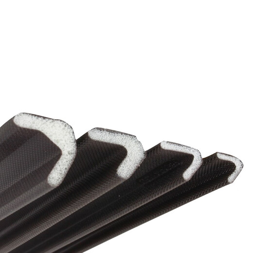 Wenstan covered PU sealing strip V-shaped self-adhesive plastic steel anti-theft wooden door and window seam sound insulation strip small V12*9mm 5 meters package W211