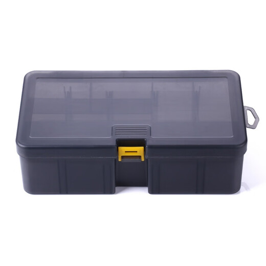 HENGJIA/Hengjia double-layer (5+6 grids) storage box, fishing gear box, multi-function box, accessories, tool box, fishing lure box, double-layer storage box (21.5*12*7cm-220g) shipped as shown