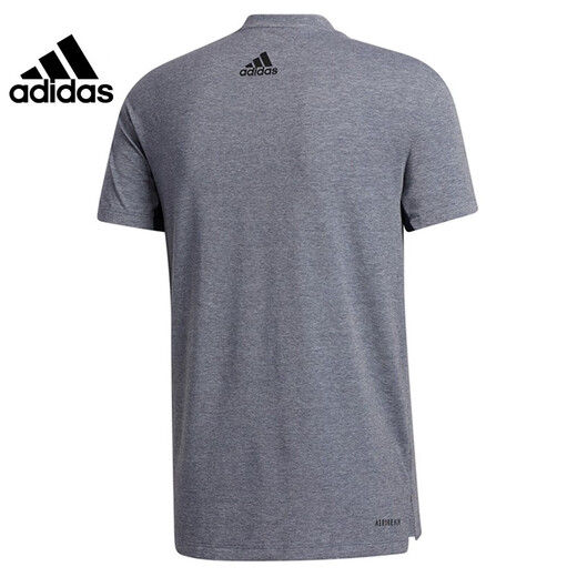 阿迪达斯 （adidas）(Adidas)男装T恤夏季新款运动服户外舒适跑步训练休闲短袖FH6625 GR7070灰色 S