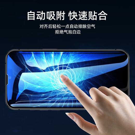 Smors [2 Stück/Peking Matching] Geeignet für Apple 15 Tempered Film iPhone 15 Mobilfunkfilm HD Hochfeindliche Anti-Finger-Fingerabdruck-Ultra-dünn-Glas-Frontfilm