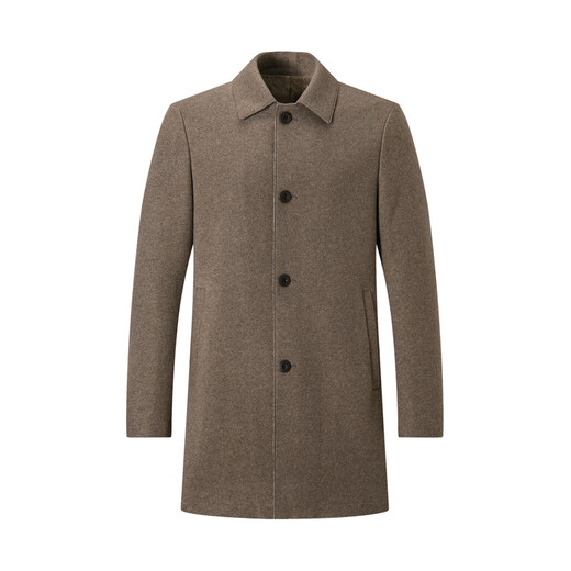 Sieben Wolf Wollmantel Herrenmantel Neues Winter-Revers-Slappar