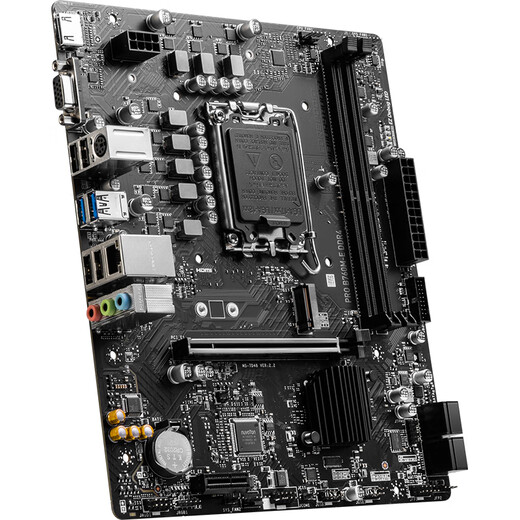 MSI Pro B760M-E DDR4 Gaming Computer La placa base admite CPU 13490F/14400F/13400F (Intel B760/LGA 1700)