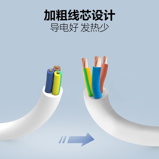 Bull socket, basic pure white model, main control switch and drag strip, porous long-wire multi-functional electrical plug-in board with child protection door/new national standard/socket/terminal board, three positions [master control] 1.8 meters GN-B9120