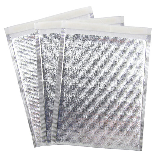 
Quality insulation bag, thickened aluminum foil, disposable outdoor food cold-proof ice bag, tin foil heat insulation bag, medium size 10 packs