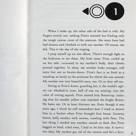 饥饿游戏1 英文原版小说 The Hunger Games Trilogy 电影原著正版小说书籍 燃烧的女孩 嘲笑鸟 科幻小说