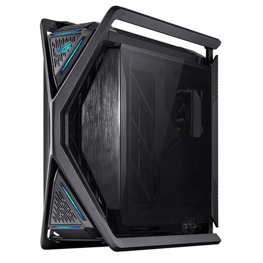 ASUS [Untersuchung und Reduzierung] Spieler Land Rog Schöpfung Gott 701 Chassis Desktop Computer eSports Chassis Aluminiumlegierung x Skelett/Full Tower Chassis/Double 420 Wasserkühlung Schöpfung Gott + Thor 1200 + Dragon God 3 Argb
