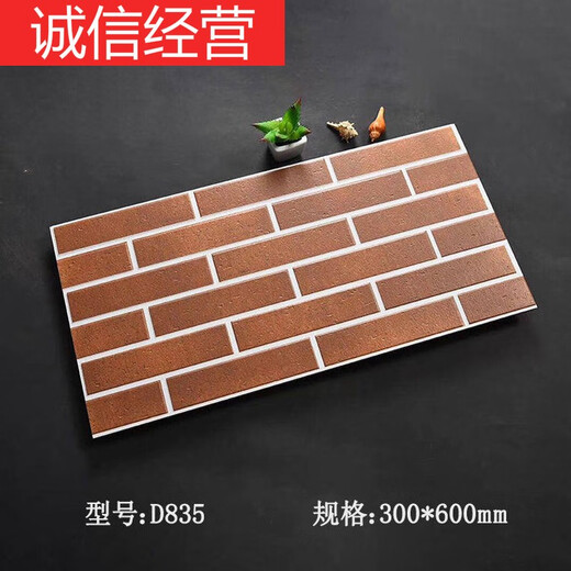 麦哟宝300x600文化石外墙砖全瓷抗冻耐热别墅庭院自建房墙裙瓷砖 D829