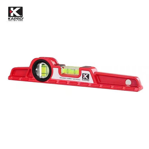 KAPRO 724 solid level aluminum alloy die casting 25cm small anti-fall mini small level 724-25cm solid (non-magnetic)