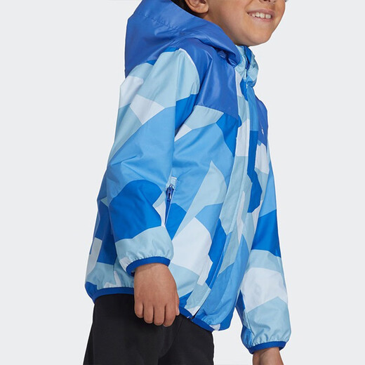 adidas阿迪达斯男童春秋款防风休闲梭织夹克外套 GG3527 GG3527 A104