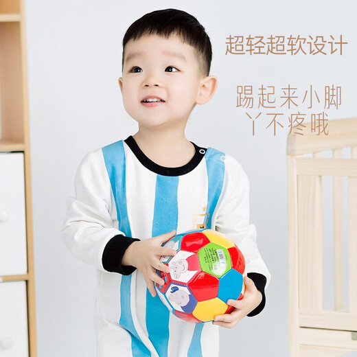 亚之杰玩具球小猪佩奇儿童足球1-3岁小皮球拍拍球2号佩琪一家生日节日礼物
