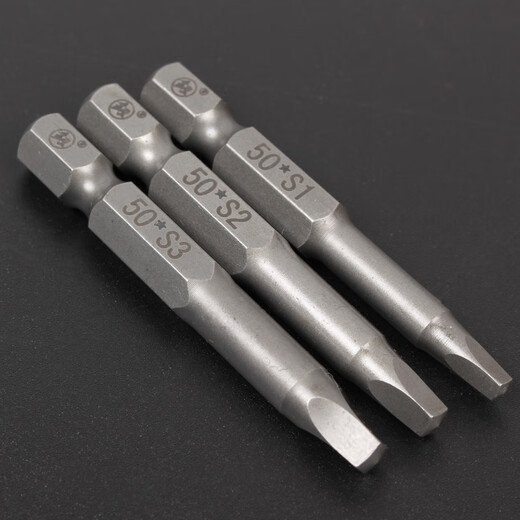 Herramienta Fukuoka Triángulo de broca de forma especial Bitle Beatle Beatle Bitle Bit Bits Electric Bits con cabezal de broca de aire magnético S2 (FO-9197B) Un solo paquete