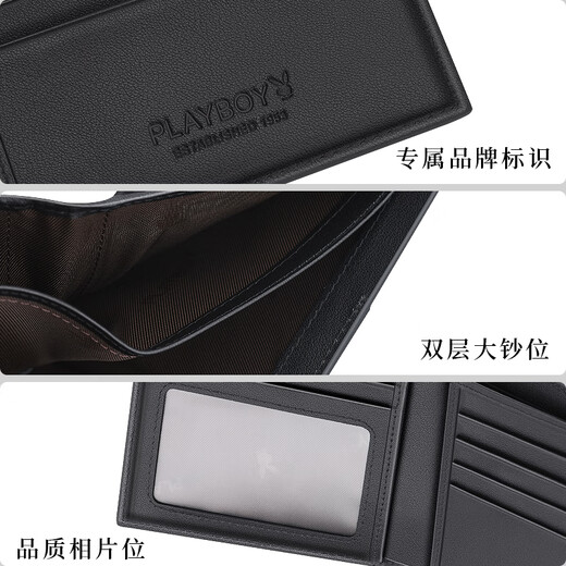 Playboy Wallet Menina de identificación de ID de billetera informal de negocios de billetera
