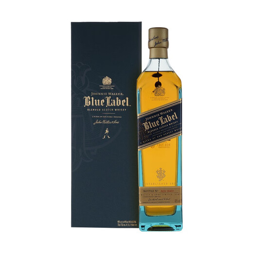 Johnnie Walker Johnnie Walker lizenziert Johnnie Walker Scotch Whiskey Wine Company Produkt Johnnie Walker Blue Brand Blue Party 750 ml 1 Flasche