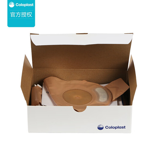 康乐保（coloplast）15541胜舒一件式造口袋肛肠造瘘袋开口袋15251造口护理用品 15251半透明【5个】