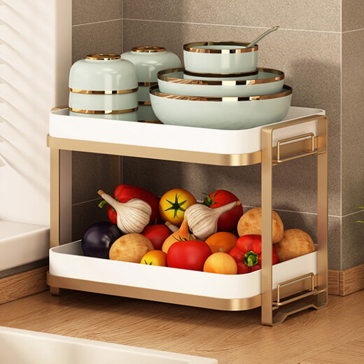 Yupin kitchen rack drain cup rack storage rack living room glass tea cup drain tray ZW107 double layer