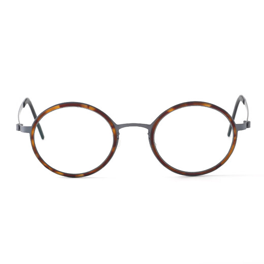 Lindberg Lindberg Gläser Rahmen Jiang Wen gleicher Stil LIN9707 Ultra-light reine Titanrunde Myopia Brille Rahmen 9759 9759-K258P70-49135