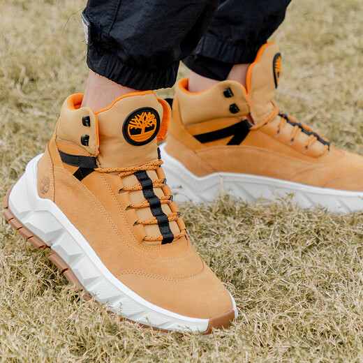 Timberland men's shoes and casual shoes. New autumn outdoor breathable sports shoes mid-top boots, non-slip, waterproof, kick-free, Martin boots. A41GU231/wide version/show photos and 10 40 250mm
