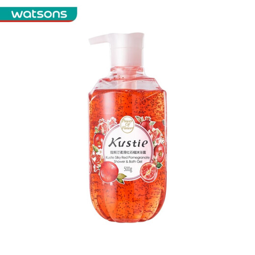 KUSTIE [Watson's] KUSTIE Smooth Pomegranate Shower Gel 500g