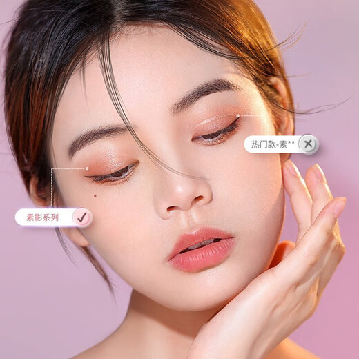 Title Xia double eyelid patch invisible natural traceless single swollen eyelid double special men's and women's eye patch plain shadow series single-sided S style 360 ​​patches [fine-tuned style] 1 box