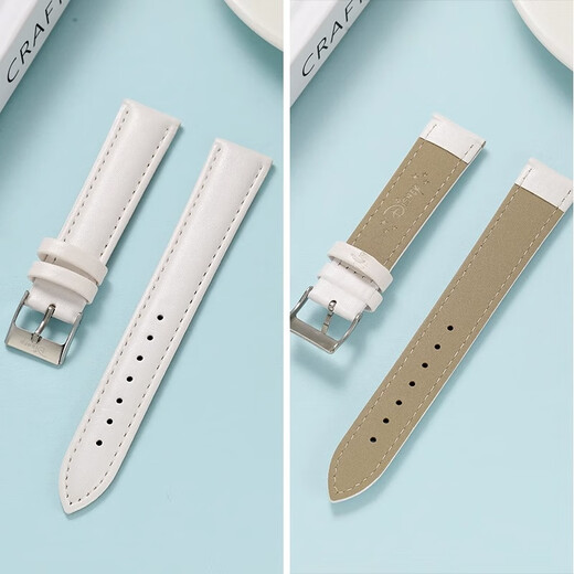 LZQLY迪士尼手表表带女皮表带帆布尼龙硅胶橡胶钢表带扣男22mm20mm金 11162表带蓝色[16mm]