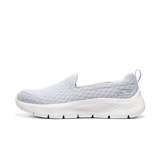 Skechers women's shoes lightweight cushioned outdoor casual walking shoes versatile daily sports shoes 124955 light blue/LTBL 37