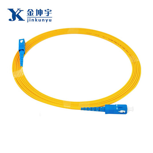 JINKUNYU Telecom grade fiber jumper single mode single core fiber jumper SC-FC single mode single core 3 meters SC-SC 3 meters