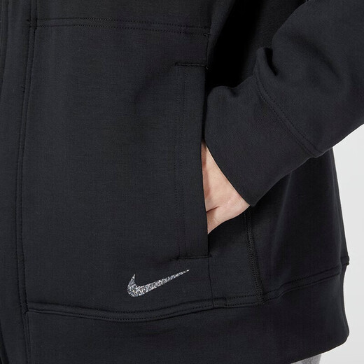 Nike (Nike) Jacke Herren 2025 Herbst Neuer Basketball Sportbekleid lose und komfortable windproofes Freizeitjacke Top DQ4877-010 Black S