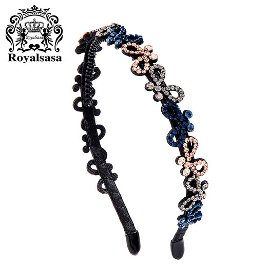 Royal sasa royal salsa headband hair accessories simple hairband face wash headband rhinestone hairpin hairpin head jewelry