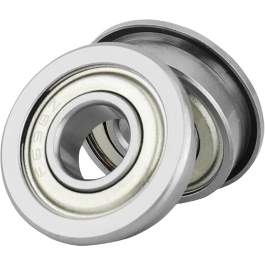 Adecuado para micro bola de bola de bola de bola de rodamiento de brida del lado interno 3 4 5 6 7 8 9 F684ZZ 4*9*4 mm
