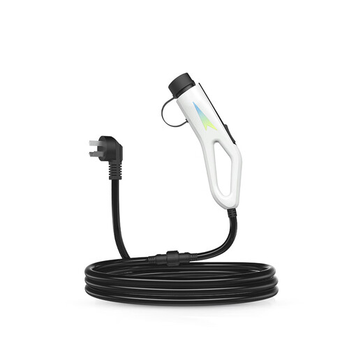 Charging Elf car charger 3.5KW portable charging gun is suitable for Geely Xingyuan, BYD, Wuling mini, BYD Tesla, Xiaomi, ideal portable charger, safe and universal. Car charging gun, 3.5kw two-speed indicator light, 5 meters long, automatic stop when full, anti-leakage, universal for 99% of new energy vehicles slow charging port