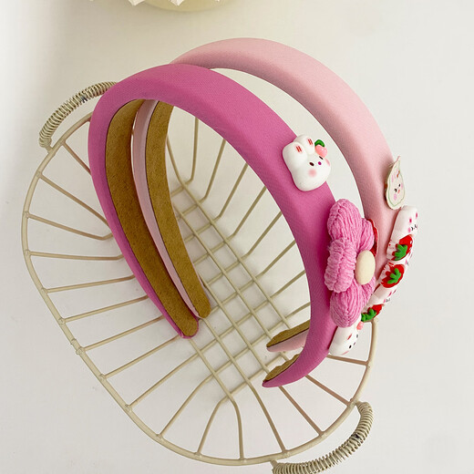 Chimera (CHIMERA) 2 pieces children's hairbands sweet little princess cartoon headband pressed hair headband birthday gift for girls